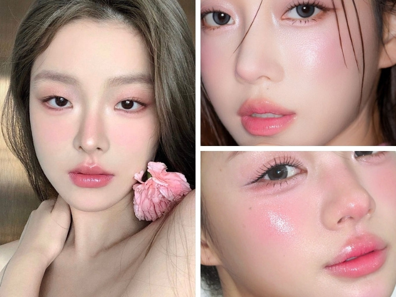 Cách makeup tone hồng